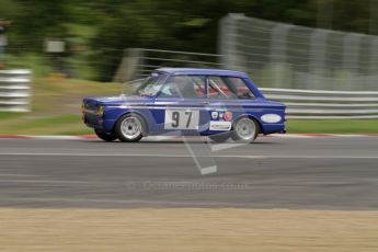 © 2012 Octane Photographic Ltd. HSCC Historic Super Prix - Brands Hatch - 1st July 2012. HSCC - Historic Touring Cars - Qualifying. David Heale - Hillman Imp. Digital Ref: 0384lw7d5397