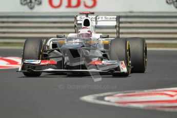 © 2012 Octane Photographic Ltd. Hungarian GP Hungaroring - Sunday 29th July 2012 - F1 Race. Sauber C31 - Kamui Kobayashi. Digital Ref :