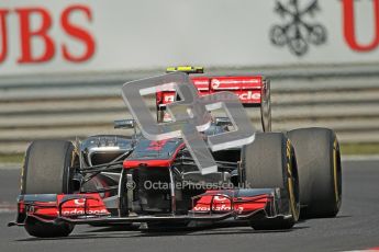 © 2012 Octane Photographic Ltd. Hungarian GP Hungaroring - Sunday 29th July 2012 - F1 Race. McLaren MP4/27 - Lewis Hamilton. Digital Ref :