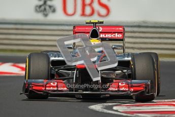 © 2012 Octane Photographic Ltd. Hungarian GP Hungaroring - Sunday 29th July 2012 - F1 Race. McLaren MP4/27 - Lewis Hamilton. Digital Ref :