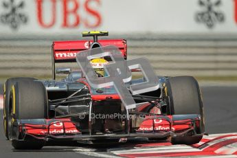 © 2012 Octane Photographic Ltd. Hungarian GP Hungaroring - Sunday 29th July 2012 - F1 Race. McLaren MP4/27 - Lewis Hamilton. Digital Ref :