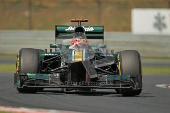 © 2012 Octane Photographic Ltd. Hungarian GP Hungaroring - Sunday 29th July 2012 - F1 Race. Caterham CT01 - Heikki Kovalainen. Digital Ref :