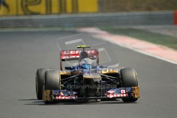 © 2012 Octane Photographic Ltd. Hungarian GP Hungaroring - Sunday 29th July 2012 - F1 Race. Toro Rosso STR7 - Jean-Eric Vergne. Digital Ref :