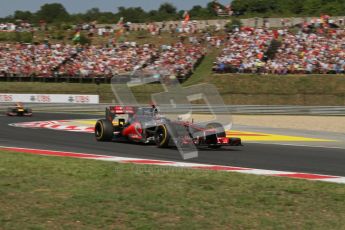 © 2012 Octane Photographic Ltd. Hungarian GP Hungaroring - Sunday 29th July 2012 - F1 Race. McLaren MP4/27 - Jenson Button. Digital Ref :