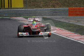 © 2012 Octane Photographic Ltd. Hungarian GP Hungaroring - Sunday 29th July 2012 - F1 Race. Ferrari F2012 - Felipe Massa. Digital Ref :