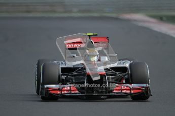 © 2012 Octane Photographic Ltd. Hungarian GP Hungaroring - Sunday 29th July 2012 - F1 Race. McLaren MP4/27 - Lewis Hamilton. Digital Ref :