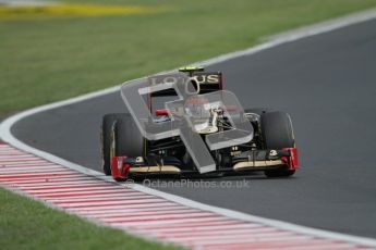 © 2012 Octane Photographic Ltd. Hungarian GP Hungaroring - Sunday 29th July 2012 - F1 Race. Lotus E20 - Romain Grosjean. Digital Ref :
