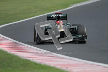 © 2012 Octane Photographic Ltd. Hungarian GP Hungaroring - Sunday 29th July 2012 - F1 Race. Caterham CT01 - Heikki Kovalainen. Digital Ref :