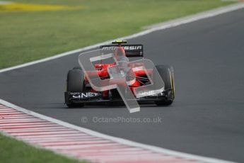 © 2012 Octane Photographic Ltd. Hungarian GP Hungaroring - Sunday 29th July 2012 - F1 Race. Marussia MR01 - Charles Pic. Digital Ref :