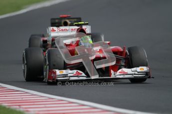 © 2012 Octane Photographic Ltd. Hungarian GP Hungaroring - Sunday 29th July 2012 - F1 Race. Ferrari F2012 - Felipe Massa. Digital Ref :