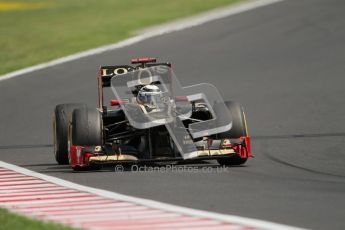 © 2012 Octane Photographic Ltd. Hungarian GP Hungaroring - Sunday 29th July 2012 - F1 Race. Lotus E20 - Kimi Raikkonen. Digital Ref :