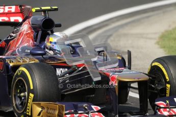 © 2012 Octane Photographic Ltd. Hungarian GP Hungaroring - Sunday 29th July 2012 - F1 Race. Toro Rosso STR7 - Jean-Eric Vergne. Digital Ref :