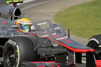 © 2012 Octane Photographic Ltd. Hungarian GP Hungaroring - Sunday 29th July 2012 - F1 Race. McLaren MP4/27 - Lewis Hamilton. Digital Ref :