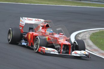 © 2012 Octane Photographic Ltd. Hungarian GP Hungaroring - Friday 27th July 2012 - F1 Practice 1. Ferrari F2012 - Fernando Alonso. Digital Ref : 0425cb7d9679