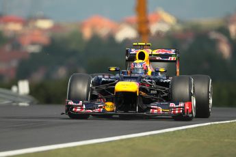 © 2012 Octane Photographic Ltd. Hungarian GP Hungaroring - Friday 27th July 2012 - F1 Practice 1. Red Bull RB8 - Mark Webber. Digital Ref : 0425lw1d4490