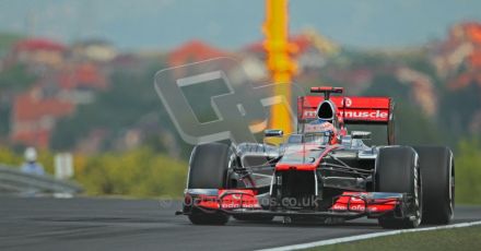 © 2012 Octane Photographic Ltd. Hungarian GP Hungaroring - Friday 27th July 2012 - F1 Practice 1. McLaren MP4/27 - Jenson Button. Digital Ref : 0425lw1d4565