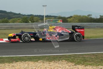 © 2012 Octane Photographic Ltd. Hungarian GP Hungaroring - Friday 27th July 2012 - F1 Practice 1. Red Bull RB8 - Mark Webber. Digital Ref : 0425lw1d4719