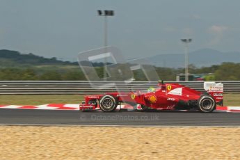 © 2012 Octane Photographic Ltd. Hungarian GP Hungaroring - Friday 27th July 2012 - F1 Practice 1. Ferrari F2012 - Felipe Massa. Digital Ref :