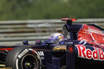 © 2012 Octane Photographic Ltd. Hungarian GP Hungaroring - Friday 27th July 2012 - F1 Practice 1. Toro Rosso STR7 - Daniel Ricciardo. Digital Ref :