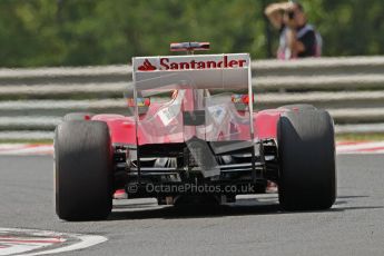 © 2012 Octane Photographic Ltd. Hungarian GP Hungaroring - Friday 27th July 2012 - F1 Practice 1. Ferrari F2012 - Fernando Alonso. Digital Ref :