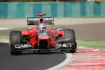 © 2012 Octane Photographic Ltd. Hungarian GP Hungaroring - Friday 27th July 2012 - F1 Practice 1. Marussia MR01 - Timo Glock. Digital Ref :