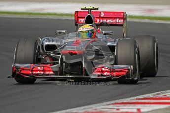 © 2012 Octane Photographic Ltd. Hungarian GP Hungaroring - Friday 27th July 2012 - F1 Practice 1. McLaren MP4/27 - Lewis Hamilton. Digital Ref :