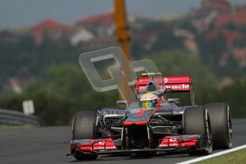 © 2012 Octane Photographic Ltd. Hungarian GP Hungaroring - Friday 27th July 2012 - F1 Practice 1. McLaren MP4/27 - Lewis Hamilton. Digital Ref :