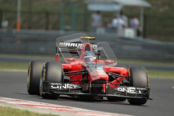 © 2012 Octane Photographic Ltd. Hungarian GP Hungaroring - Saturday 28th July 2012 - F1 Practice 3. Marussia MR01 - Charles Pic. Digital Ref : 0429lw1d6715