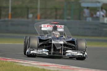© 2012 Octane Photographic Ltd. Hungarian GP Hungaroring - Saturday 28th July 2012 - F1 Practice 3. Williams FW34 - Pastor Maldonado. Digital Ref : 0429lw1d6719