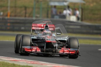© 2012 Octane Photographic Ltd. Hungarian GP Hungaroring - Saturday 28th July 2012 - F1 Practice 3. McLaren MP4/27 - Jenson Button. Digital Ref : 0429lw1d6739