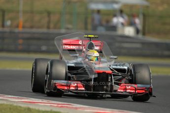 © 2012 Octane Photographic Ltd. Hungarian GP Hungaroring - Saturday 28th July 2012 - F1 Practice 3. McLaren MP4/27 - Lewis Hamilton. Digital Ref : 0429lw1d6743