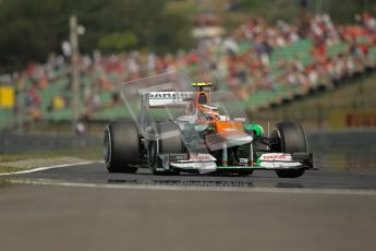 © 2012 Octane Photographic Ltd. Hungarian GP Hungaroring - Saturday 28th July 2012 - F1 Practice 3. Force India VJM05 - Nico Hulkenberg. Digital Ref : 0429lw1d6845