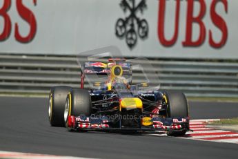 © 2012 Octane Photographic Ltd. Hungarian GP Hungaroring - Saturday 28th July 2012 - F1 Practice 3. Red Bull RB8 - Sebastian Vettel. Digital Ref : 0429lw1d6909
