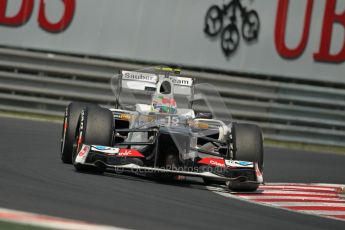 © 2012 Octane Photographic Ltd. Hungarian GP Hungaroring - Saturday 28th July 2012 - F1 Practice 3. Sauber C31 - Sergio Perez. Digital Ref : 0429lw1d6926