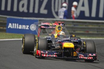 © 2012 Octane Photographic Ltd. Hungarian GP Hungaroring - Saturday 28th July 2012 - F1 Practice 3. Red Bull RB8 - Sebastian Vettel. Digital Ref : 0429lw7d6523