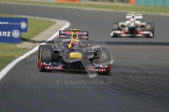 © 2012 Octane Photographic Ltd. Hungarian GP Hungaroring - Saturday 28th July 2012 - F1 Practice 3. Red Bull RB8 - Mark Webber. Digital Ref : 0429lw7d6655