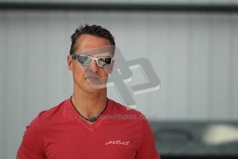 © 2012 Octane Photographic Ltd. Hungarian GP Hungaroring - Sunday 29th July 2012 - F1 Paddock. Mercedes - Michael Schumacher. Digital Ref : 0437lw1d7488