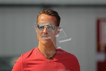 © 2012 Octane Photographic Ltd. Hungarian GP Hungaroring - Sunday 29th July 2012 - F1 Paddock. Mercedes - Michael Schumacher. Digital Ref : 0437lw1d7492