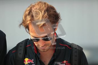 © 2012 Octane Photographic Ltd. Hungarian GP Hungaroring - Sunday 29th July 2012 - F1 Paddock. Toro Rosso - Jean-Eric Vergne. Digital Ref : 0437lw1d7500