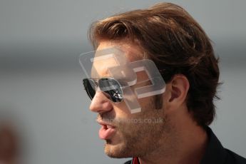 © 2012 Octane Photographic Ltd. Hungarian GP Hungaroring - Sunday 29th July 2012 - F1 Paddock. Toro Rosso - Jean-Eric Vergne. Digital Ref : 0437lw1d7501