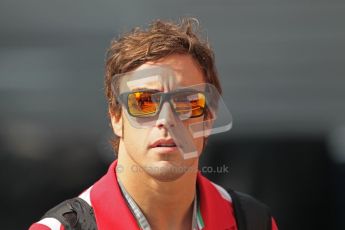 © 2012 Octane Photographic Ltd. Hungarian GP Hungaroring - Sunday 29th July 2012 - F1 Paddock. Ferrari - Fernando Alonso. Digital Ref : 0437lw1d7520