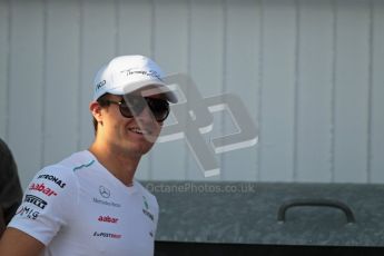 © 2012 Octane Photographic Ltd. Hungarian GP Hungaroring - Sunday 29th July 2012 - F1 Paddock. Mercedes - Nico Rosberg. Digital Ref : 0437lw1d7590