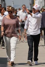 © 2012 Octane Photographic Ltd. Hungarian GP Hungaroring - Sunday 29th July 2012 - F1 Paddock. Mercedes - Michael Schumacher. Digital Ref : 0437lw7d8307