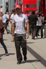 © 2012 Octane Photographic Ltd. Hungarian GP Hungaroring - Sunday 29th July 2012 - F1 Paddock. McLaren - Jenson Button. Digital Ref : 0437lw7d8420