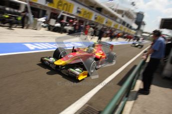 © 2012 Octane Photographic Ltd. Hungarian GP Hungaroring - Friday 27th July 2012 - GP2 Practice - Racing Engineering - Nathanael Berthon. Digital Ref : 0426cb7d7741