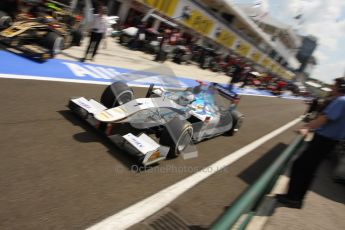 © 2012 Octane Photographic Ltd. Hungarian GP Hungaroring - Friday 27th July 2012 - GP2 Practice - Barwa Addax team - Johnny Cecotto. Digital Ref : 0426cb7d7760