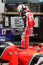 © 2012 Octane Photographic Ltd. Hungarian GP Hungaroring - Friday 27th July 2012 - GP2 Practice - Carlin - Max Chilton. Digital Ref : 0426cb7d7782