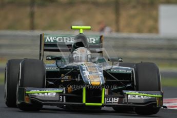 © 2012 Octane Photographic Ltd. EHungarian GP Hungaroring - Friday 27th July 2012 - GP2 Practice - Caterham Racing - Giedo van der Garde. Digital Ref : 0426lw7d0687