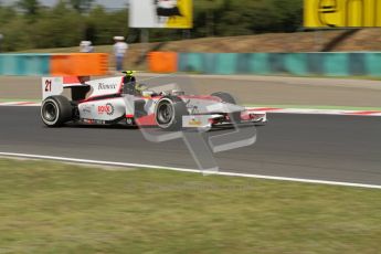 © 2012 Octane Photographic Ltd. Hungarian GP Hungaroring - Friday 27th July 2012 - GP2 Practice - Rapax - Daniel de Jong. Digital Ref : 0426lw7d0731