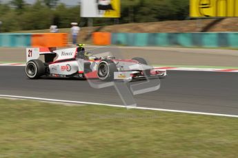 © 2012 Octane Photographic Ltd. Hungarian GP Hungaroring - Friday 27th July 2012 - GP2 Practice - Rapax - Daniel de Jong. Digital Ref :  0426lw7d0731